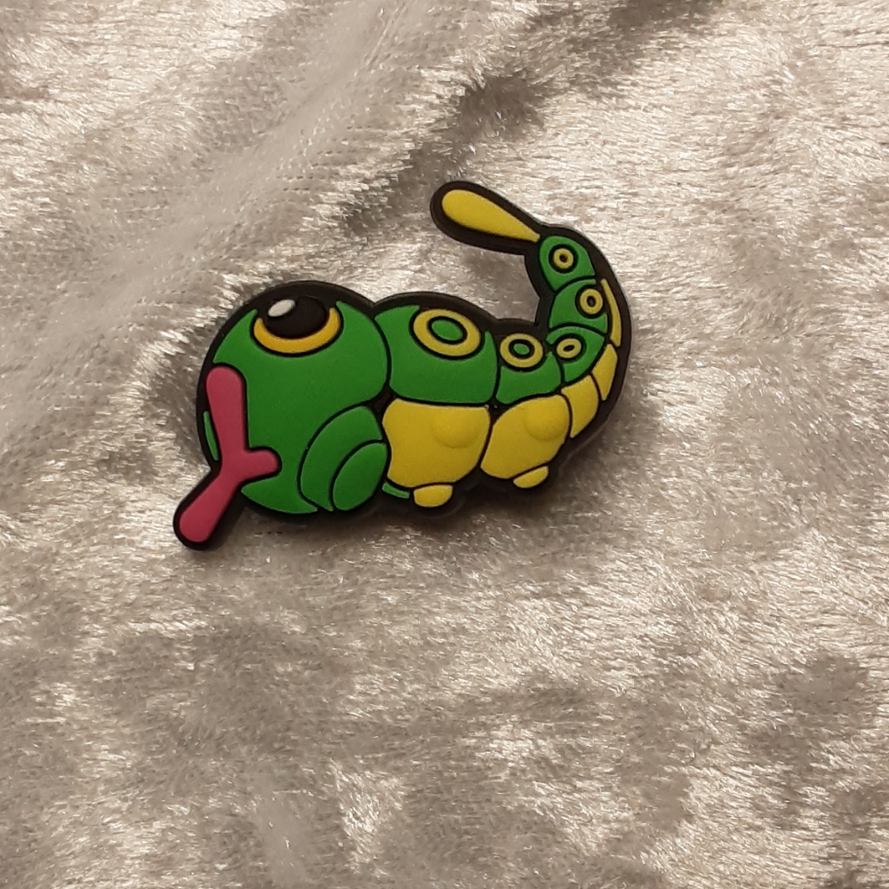Pokemon Caterpee Croc Charm